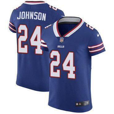 Men Buffalo Bills #24 Taron Johnson Nike Royal Limited NFL Jersey